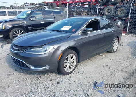 2016 Chrysler 200 Limited from USA, damaged, VIN 1C3CCCAB0GN145353
